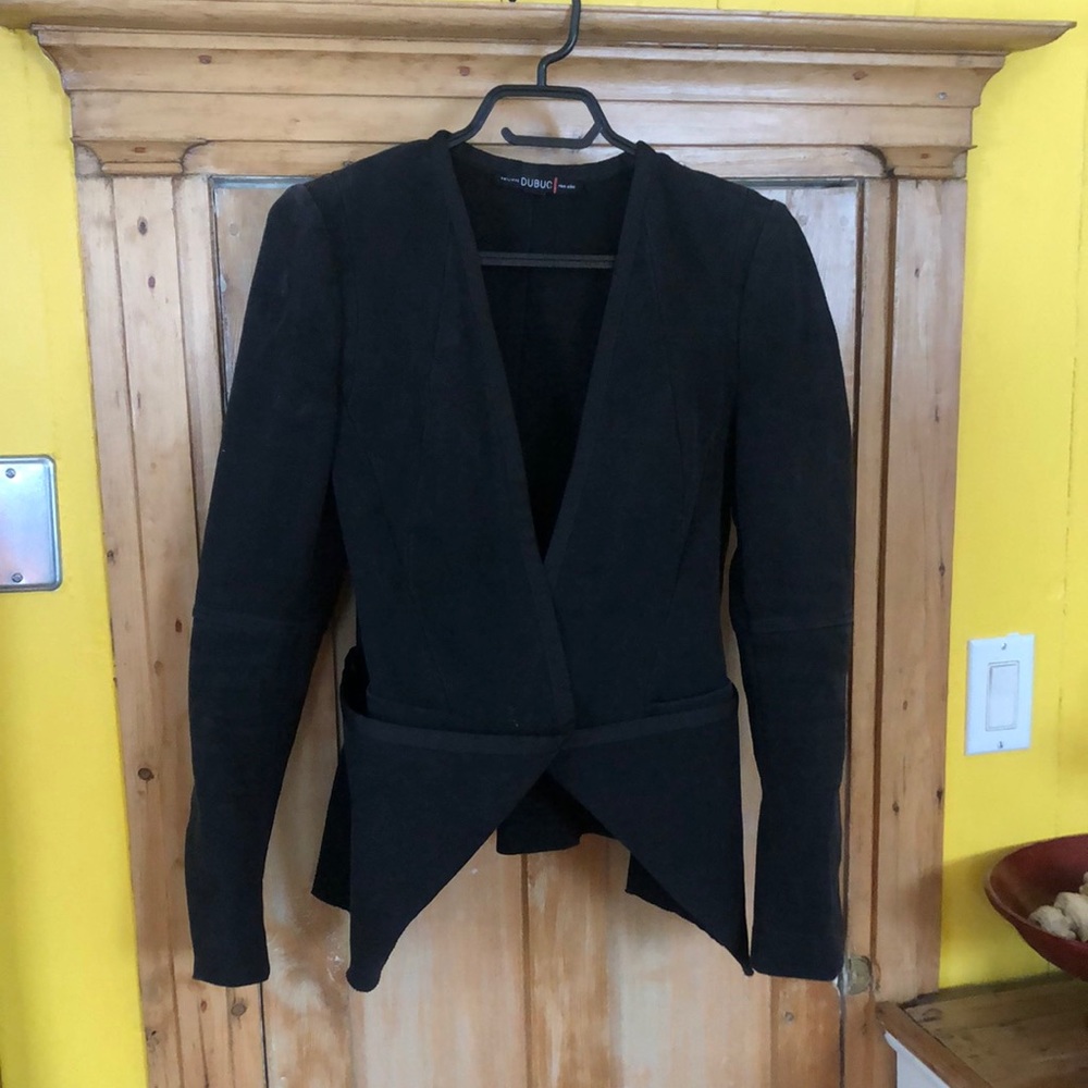 Black jacket Philippe Dubuc